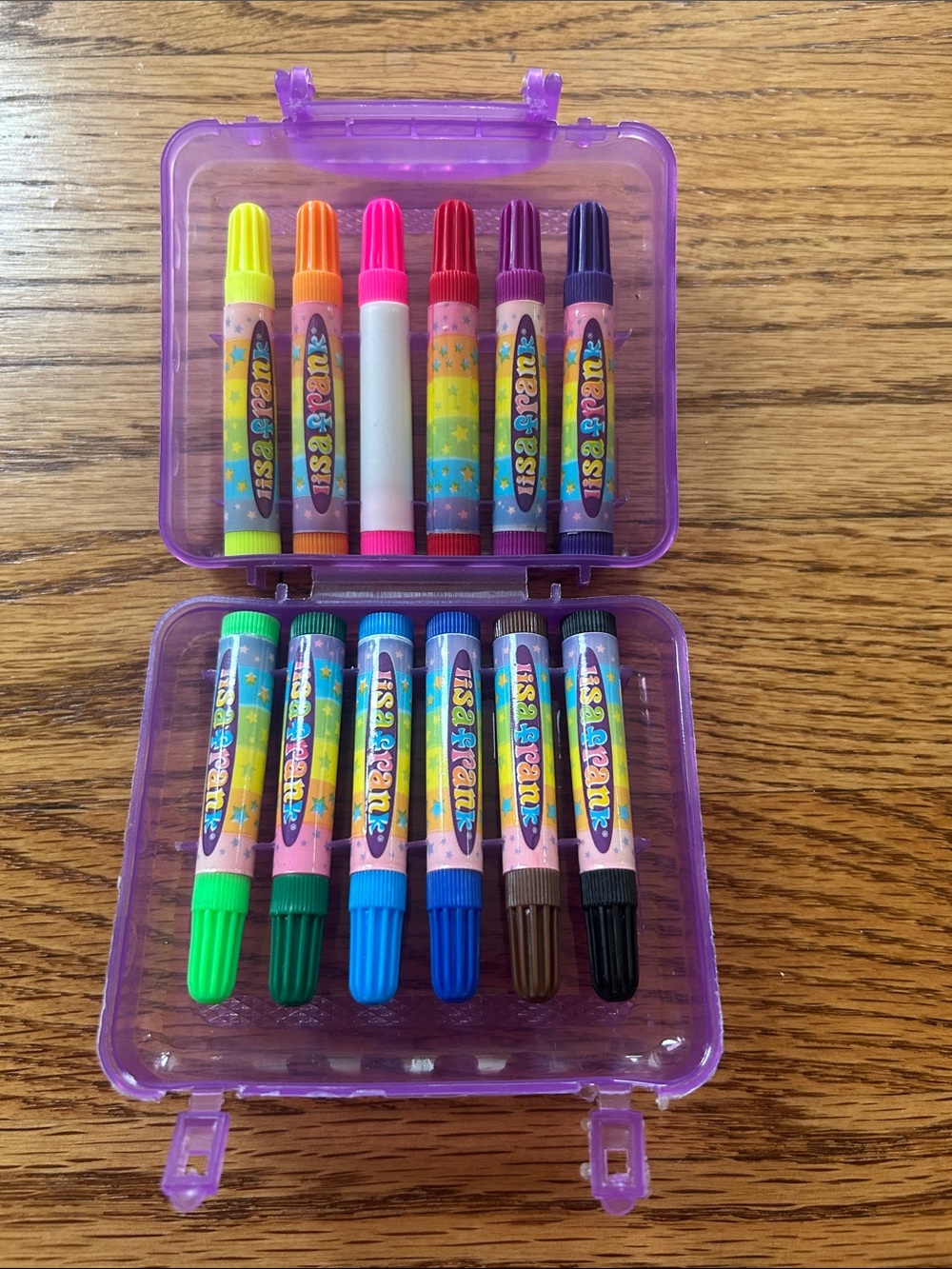 Lisa Frank Vintage 12 small markers